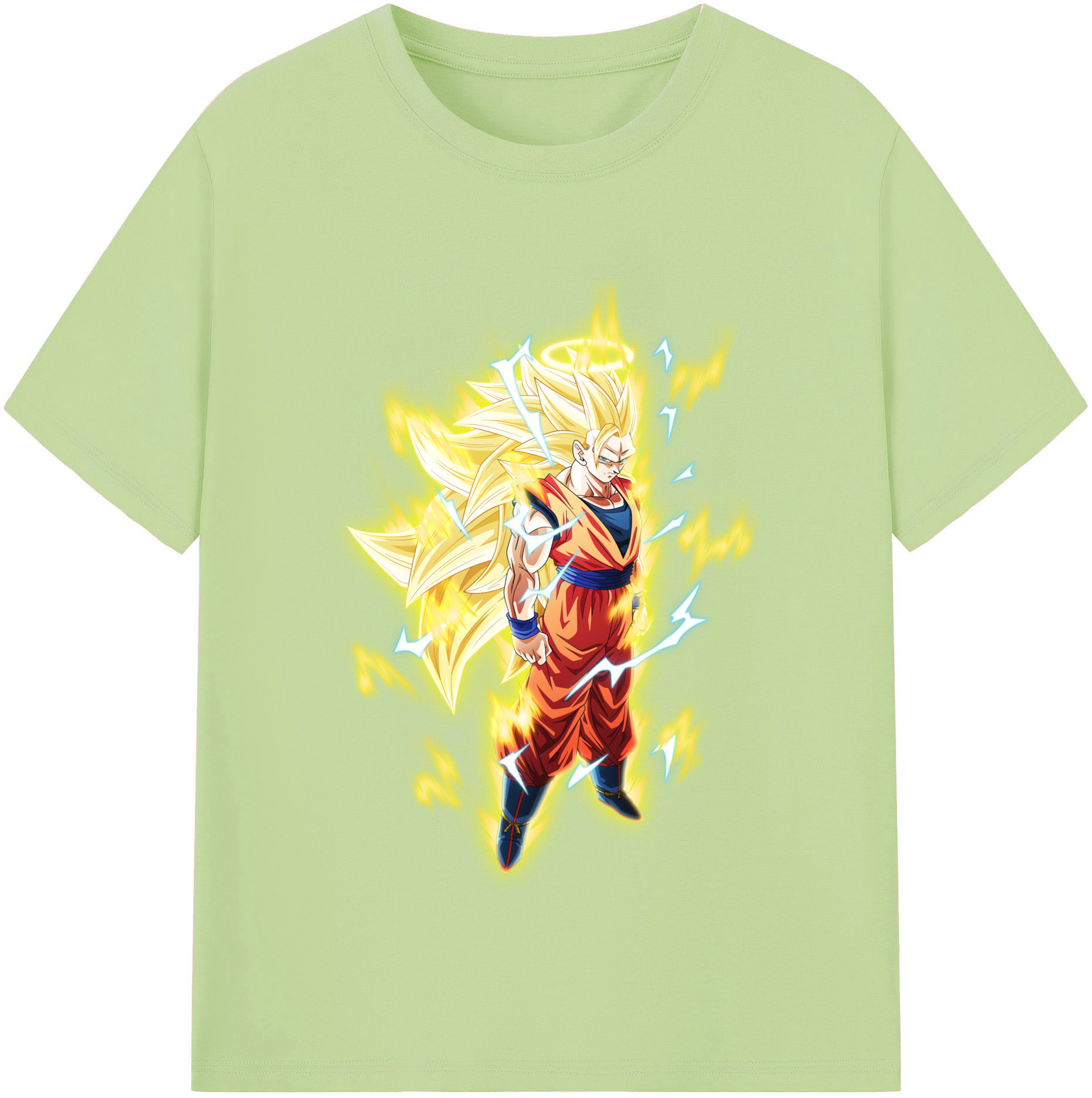 （画像用） ドラゴンボール 孫悟空（そん ごくう）Son Goku カカロット DRAGON BALL Kakarotto 綿100％半袖Tシャツ（フロントプリント）